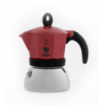 Mokkakanne (3 Tassen) Induction (rot) - Bialetti