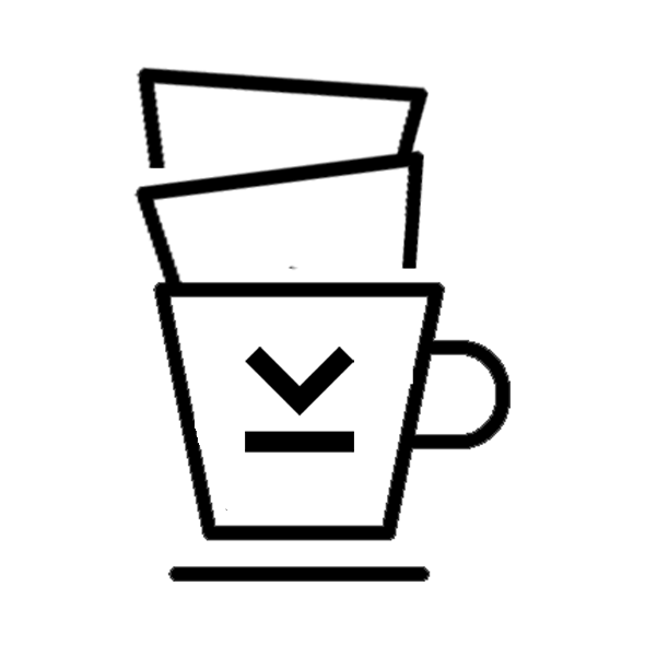 icons VK 2103 - dishes - black 2.png Miete Zubehör - Porzellan Material (pro Bezug) – Bild 1